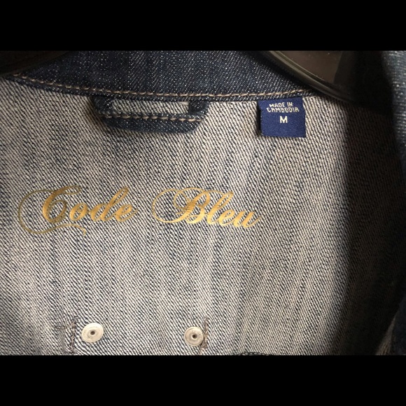 Code Bleu denim jacket - Picture 4 of 8